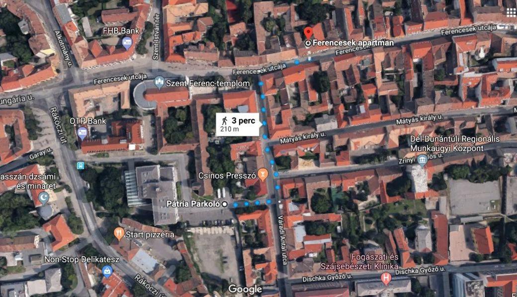 Ferencesek Apartman Pécs Extérieur photo